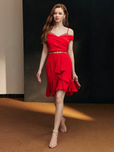 MOTF PREMIUM RHINESTONE BIAS CUT COCKTAIL DRESS